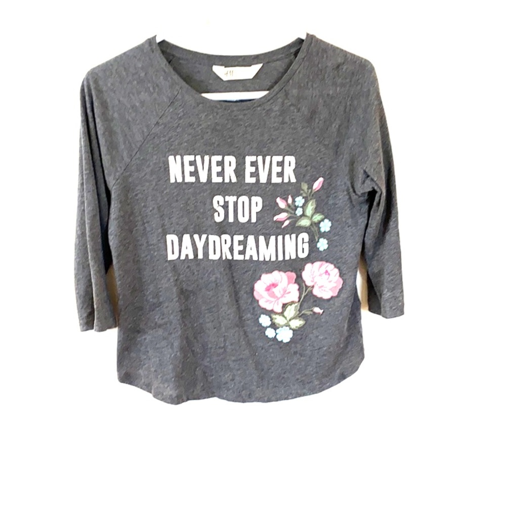 A cute inspirational long sleeve shirt